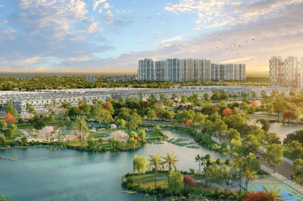 Phối cảnh một góc dự án Khu đô thị cao cấp Mê Linh (Ảnh: CĐT).
