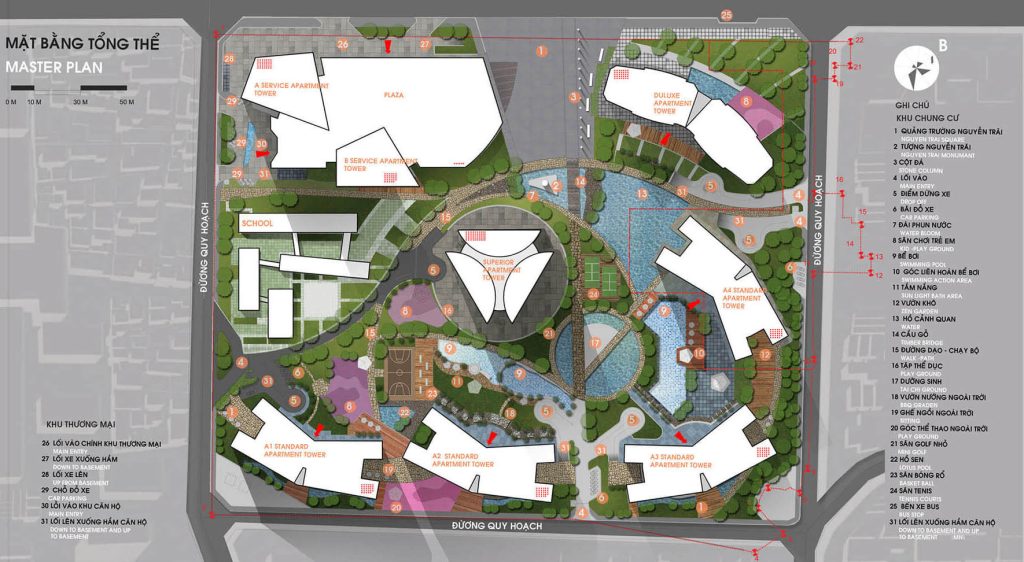 Dự án Hanoi Seasons Garden: “Trái tim vàng” của phía Nam Thủ đô