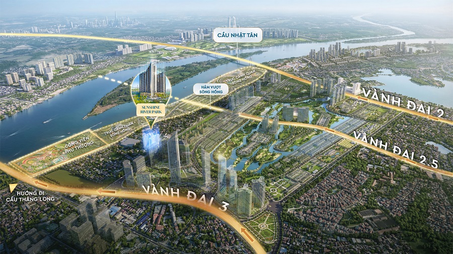 Trục Đại Lộ Sông Hồng 11.400ha Được Phê Duyệt: Dự Án Nào Hưởng Lợi Đầu Tiên?