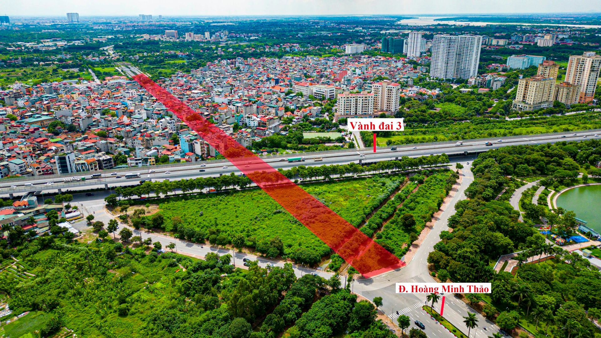 Hà Nội sắp xây hầm chui hơn 1.000 tỷ kết nối thẳng đường Tây Thăng Long 10 làn xe, vào khu đô thị Tây Hồ Tây