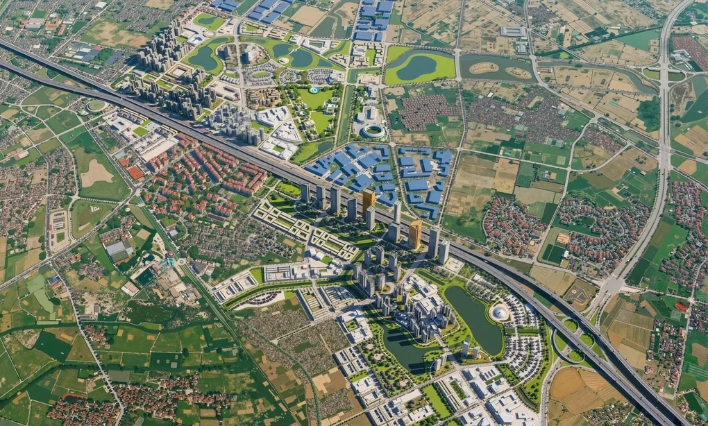 Sunshine Group Công Bố Mức Giá Dự Kiến Khu Đô Thị Đa Mục Tiêu, Chuẩn Bị Triển Khai Siêu Đô Thị 2.000ha 2 Phối cảnh dự án Khu đô thị đa mục tiêu tại Hà Nội