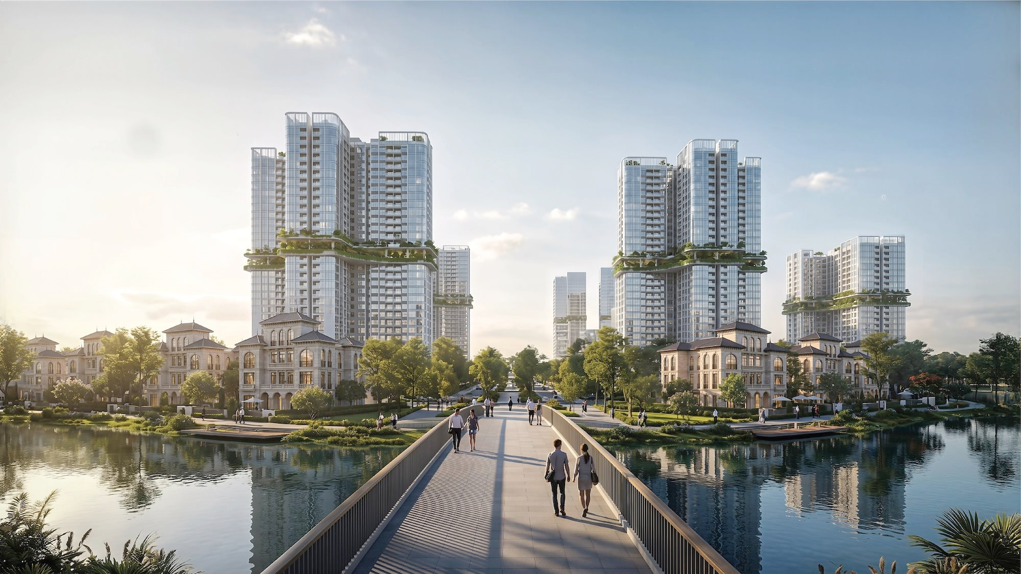 Dự kiến, mức giá căn hộ sinh thái chất lượng cao do Sunshine Group phát triển tại dự án chỉ từ 4x triệu đồng/m².