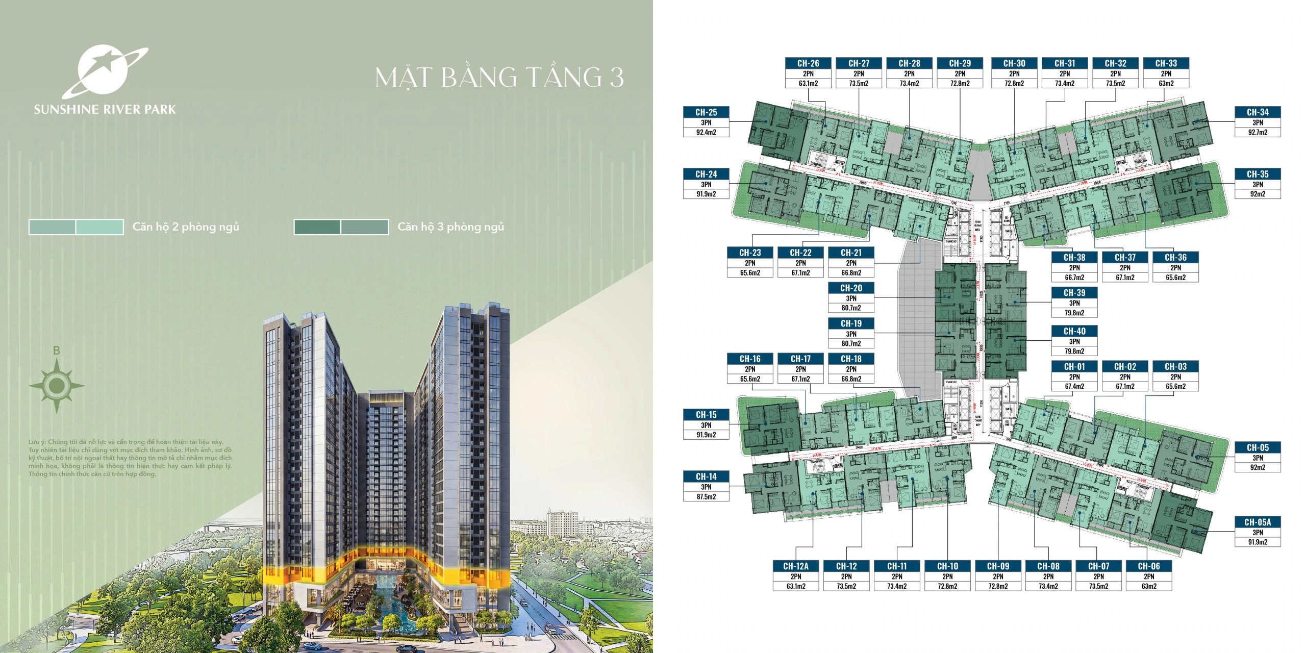Sunshine River Park: Dự án căn hộ cao cấp ven sông tại Tây Hồ Tây