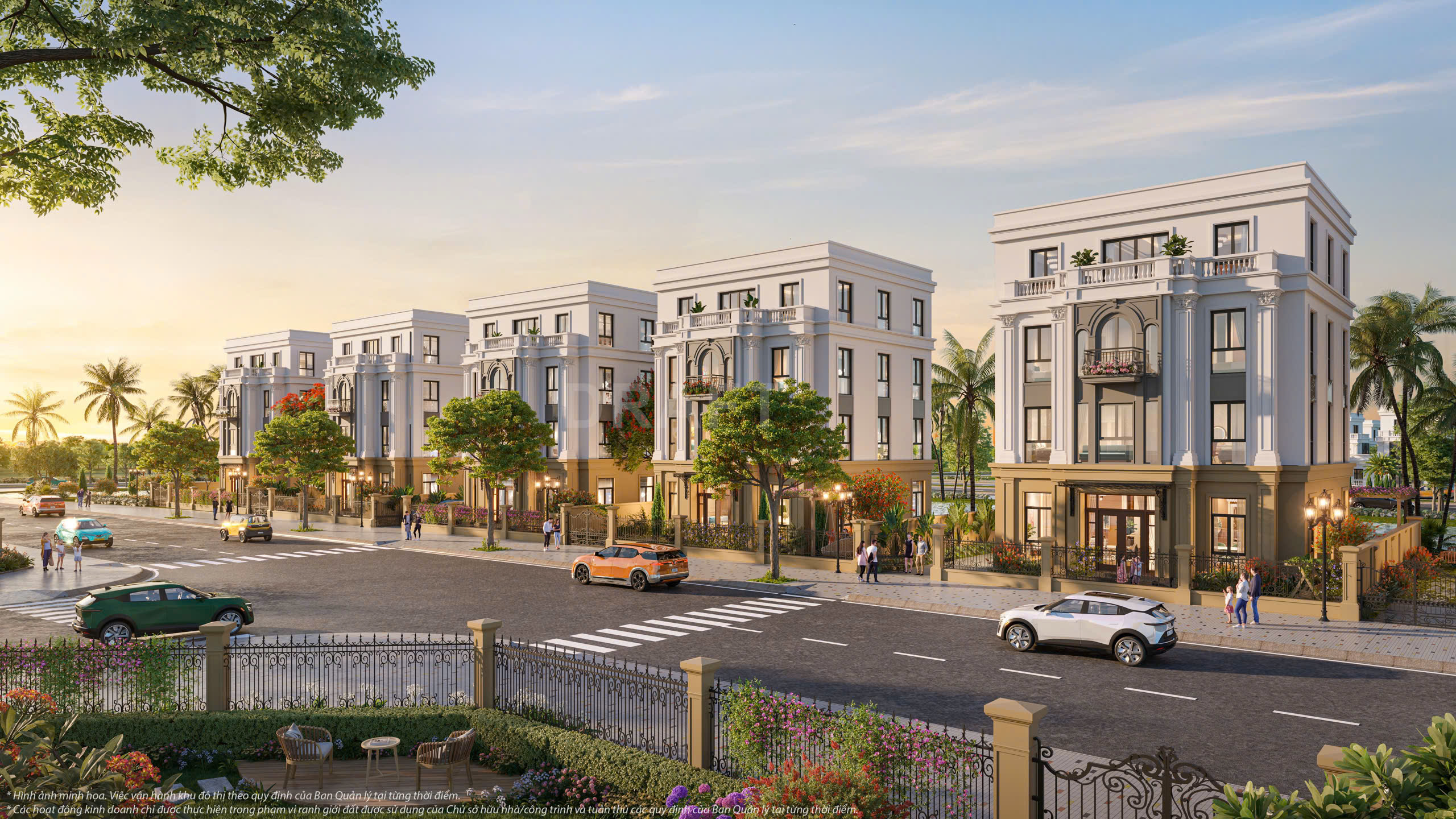 Phối cảnh tổng quan của Vinhomes Green Bay 2
