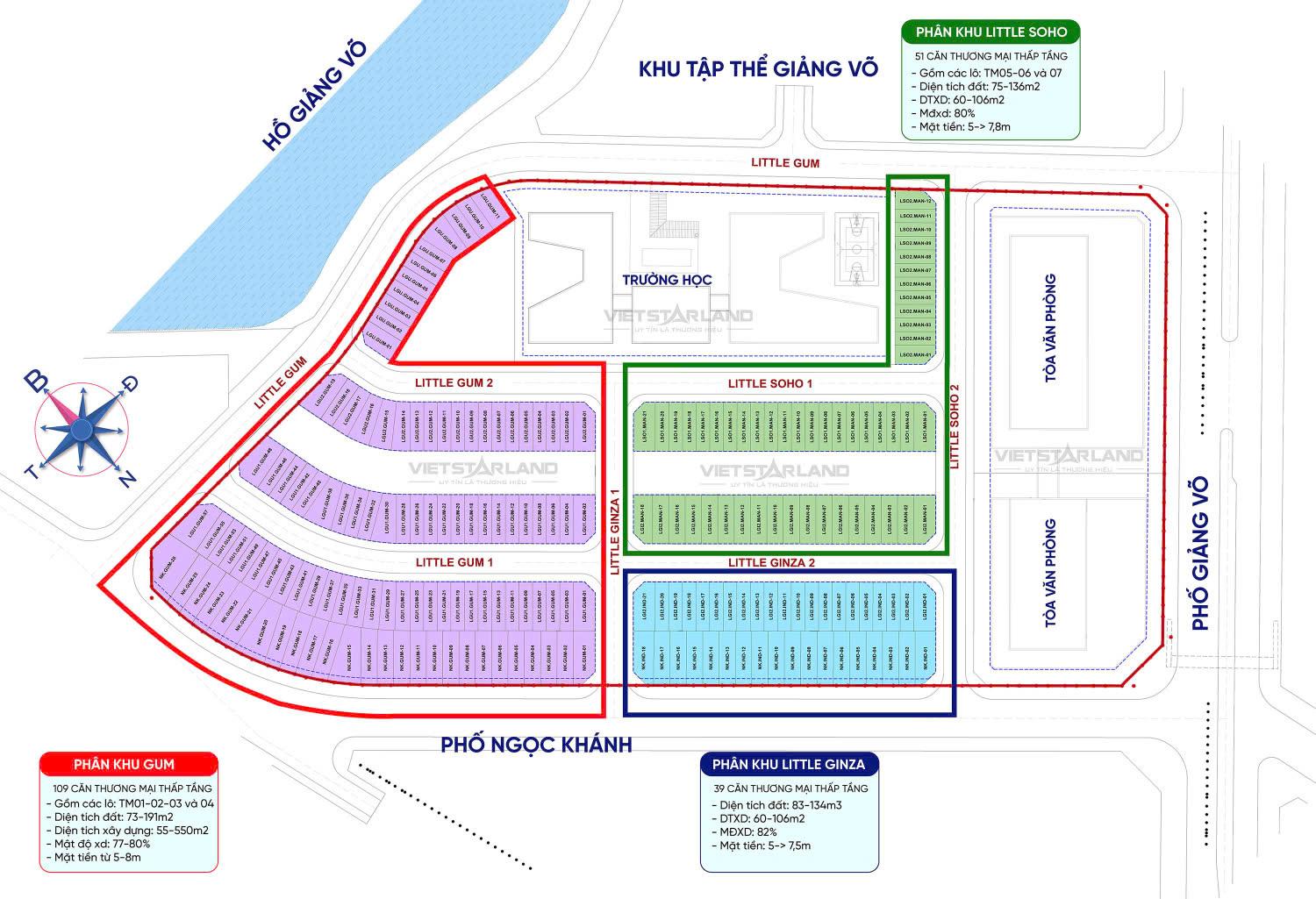 Mặt bằng Vinhomes The Gallery Giảng Võ: Quy hoạch 6,8 ha có gì đáng chú ý? 3 Mặt bằng Vinhomes The Gallery Giảng Võ: Quy hoạch 6,8 ha có gì đáng chú ý?