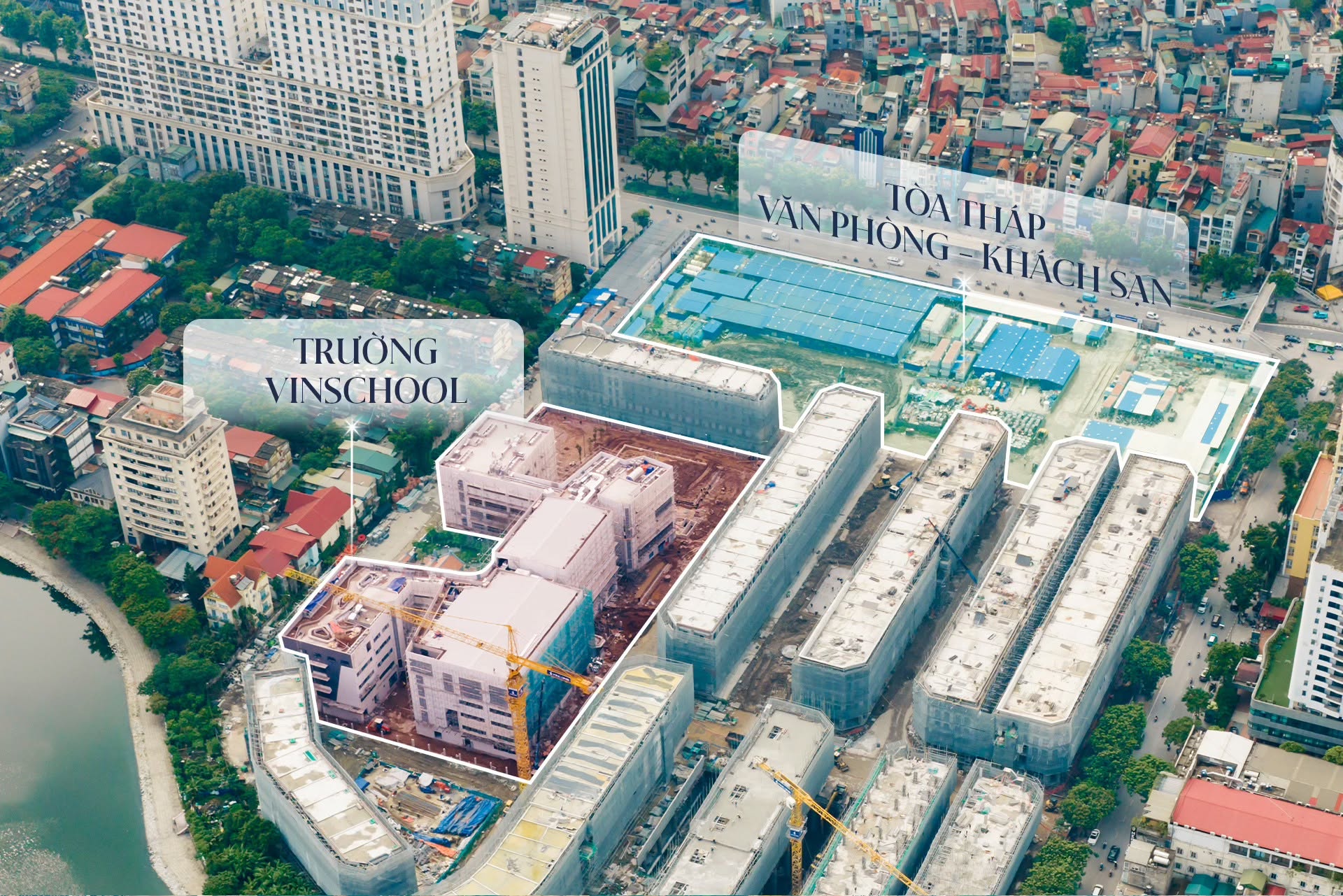 Tiến độ Vinhomes The Gallery Giảng Võ mới nhất 3 Tiến độ Vinhomes The Gallery Giảng Võ mới nhất
